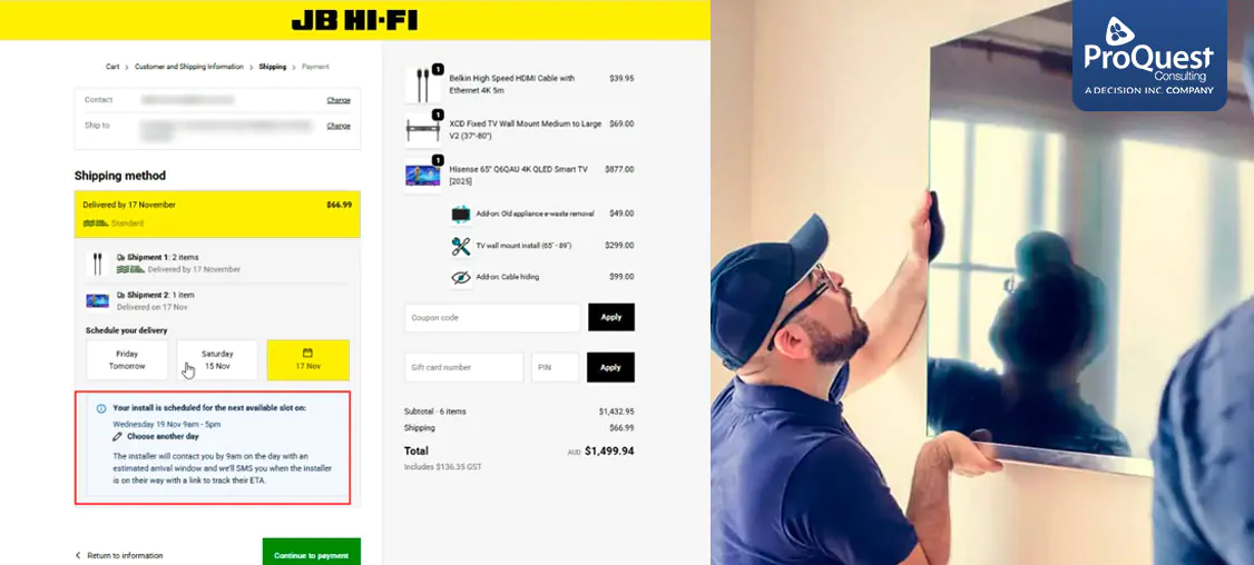 JB Hi-Fi Takes Installations Fully Self-Service: From In-Store to Online